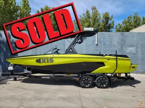 2023 Axis by Malibu A225 - SOLD