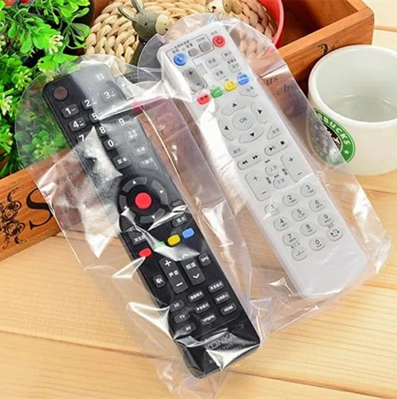 20Pcs Heat Shrink Film Clear Video TV Air Condition Remote Control Protector