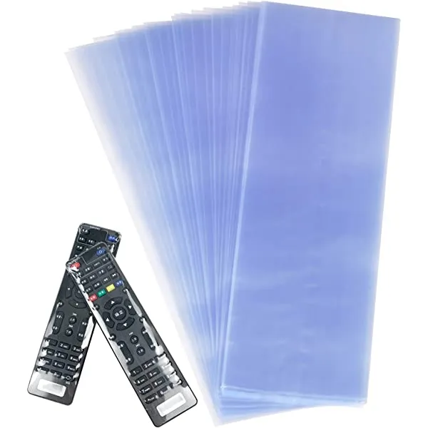 20Pcs Heat Shrink Film Clear Video TV Air Condition Remote Control Protector