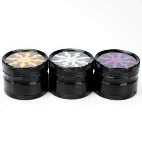 2.5" Lightning Aluminum Grinder 4 Layers with Acrylic Window