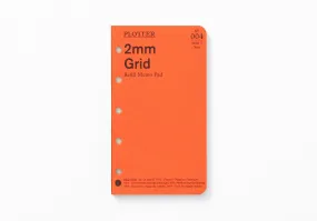 Mini 5 Size 2mm Grid Notepads, 80 Sheets - Model PLT0004