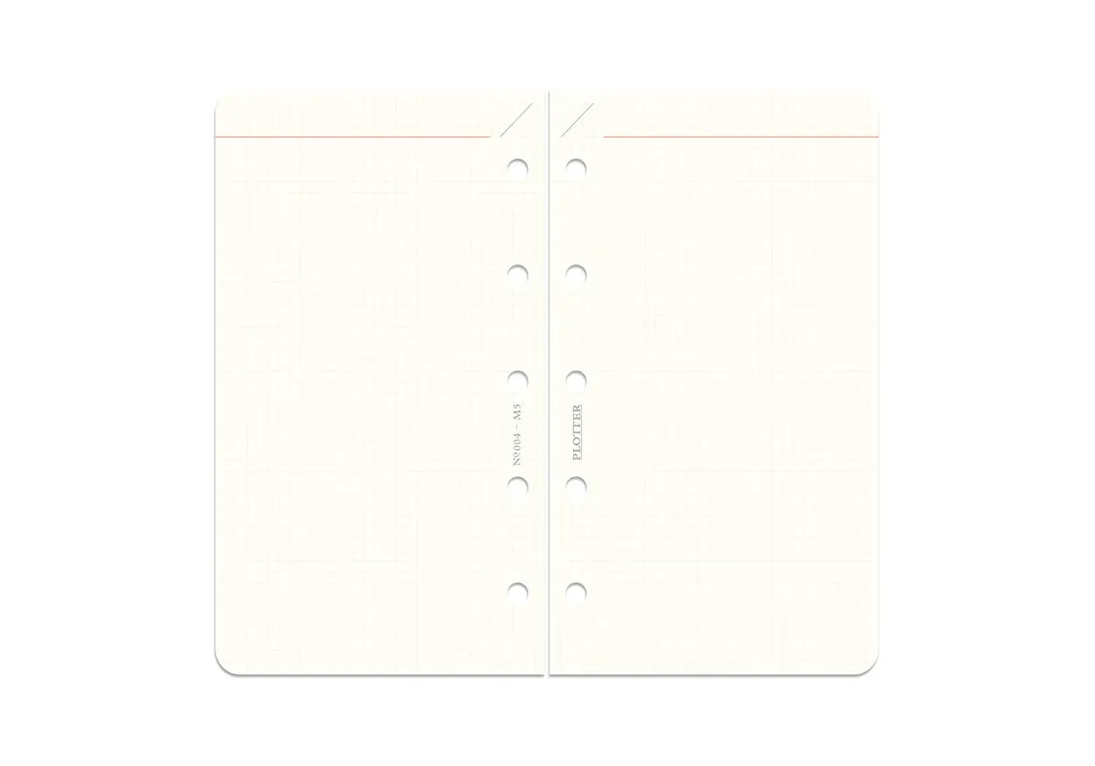 Mini 5 Size 2mm Grid Notepads, 80 Sheets - Model PLT0004