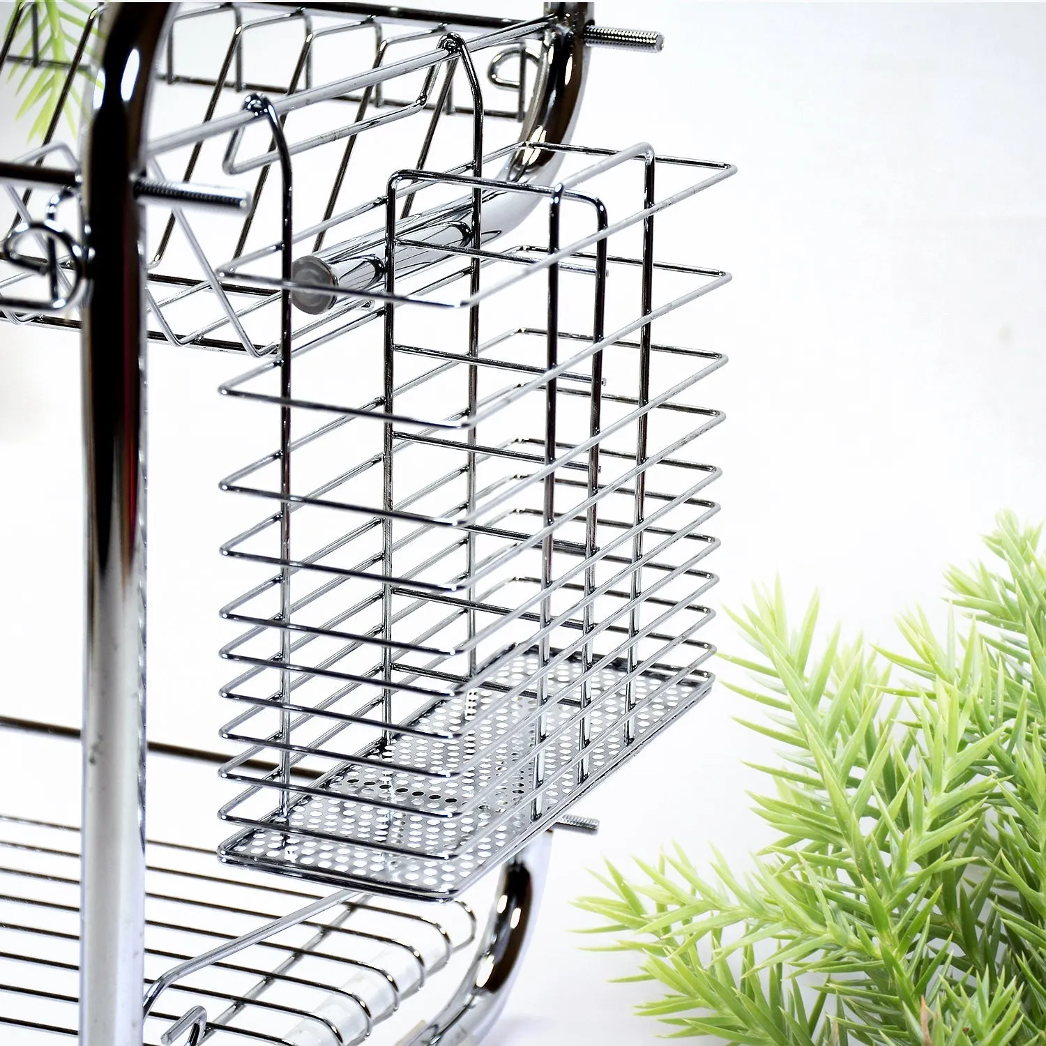 7662 Stainless Steel Kitchen Utensils Stand