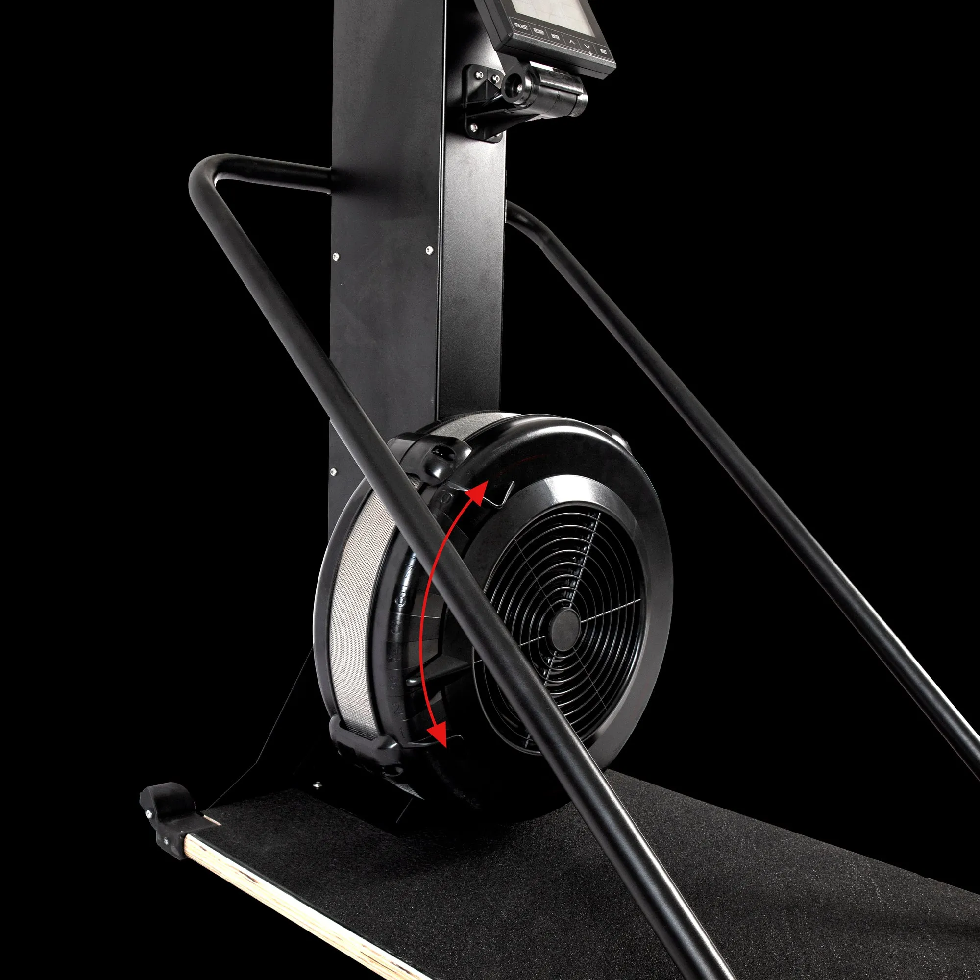 Adjustable Resistance Air Ski Trainer & Stand Fitness Machine