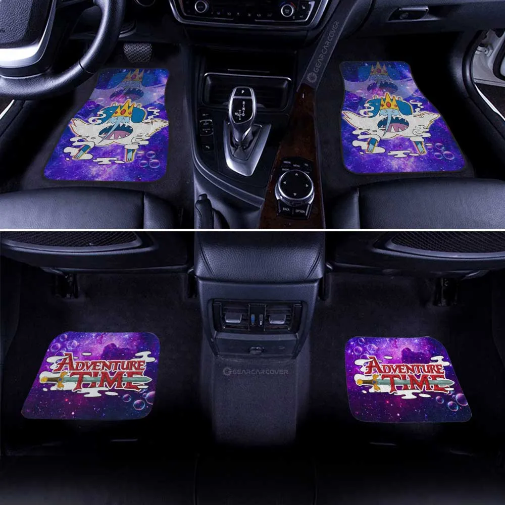 Adventure Time Ice King Galaxy Car Floor Mats Custom