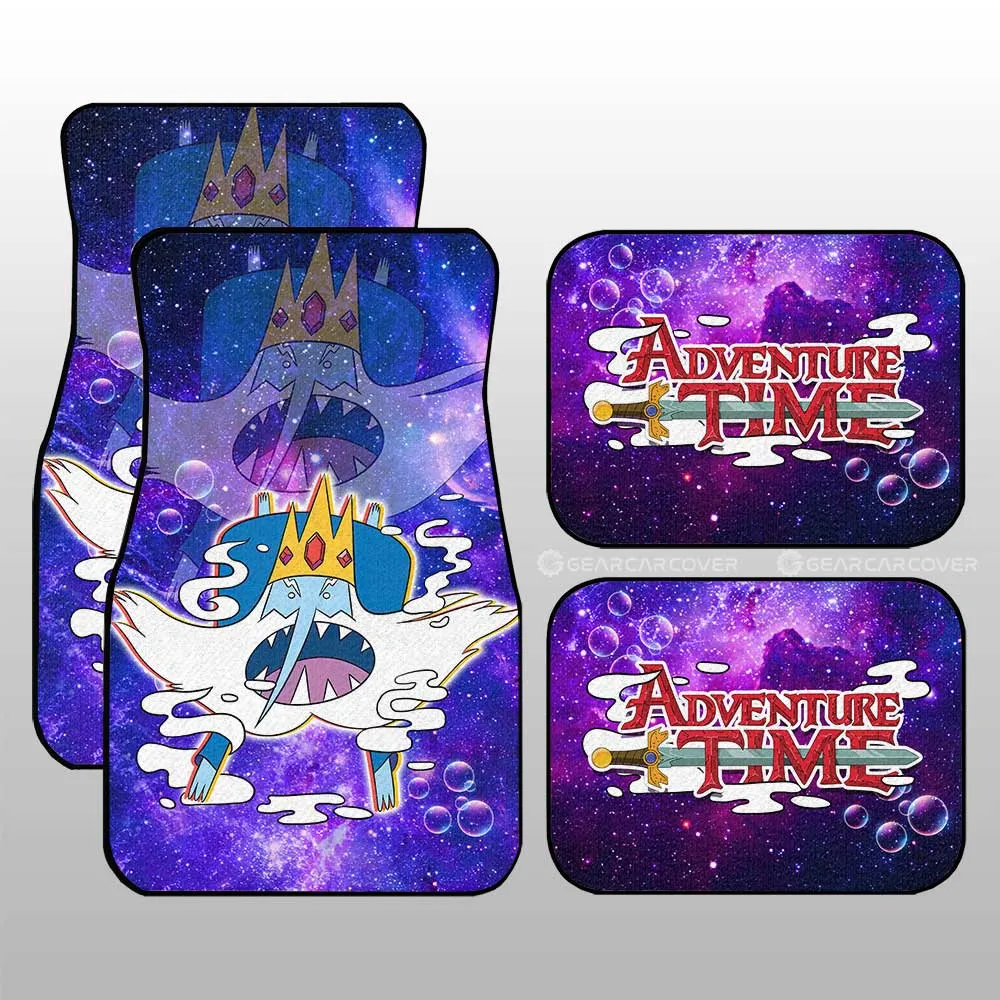 Adventure Time Ice King Galaxy Car Floor Mats Custom