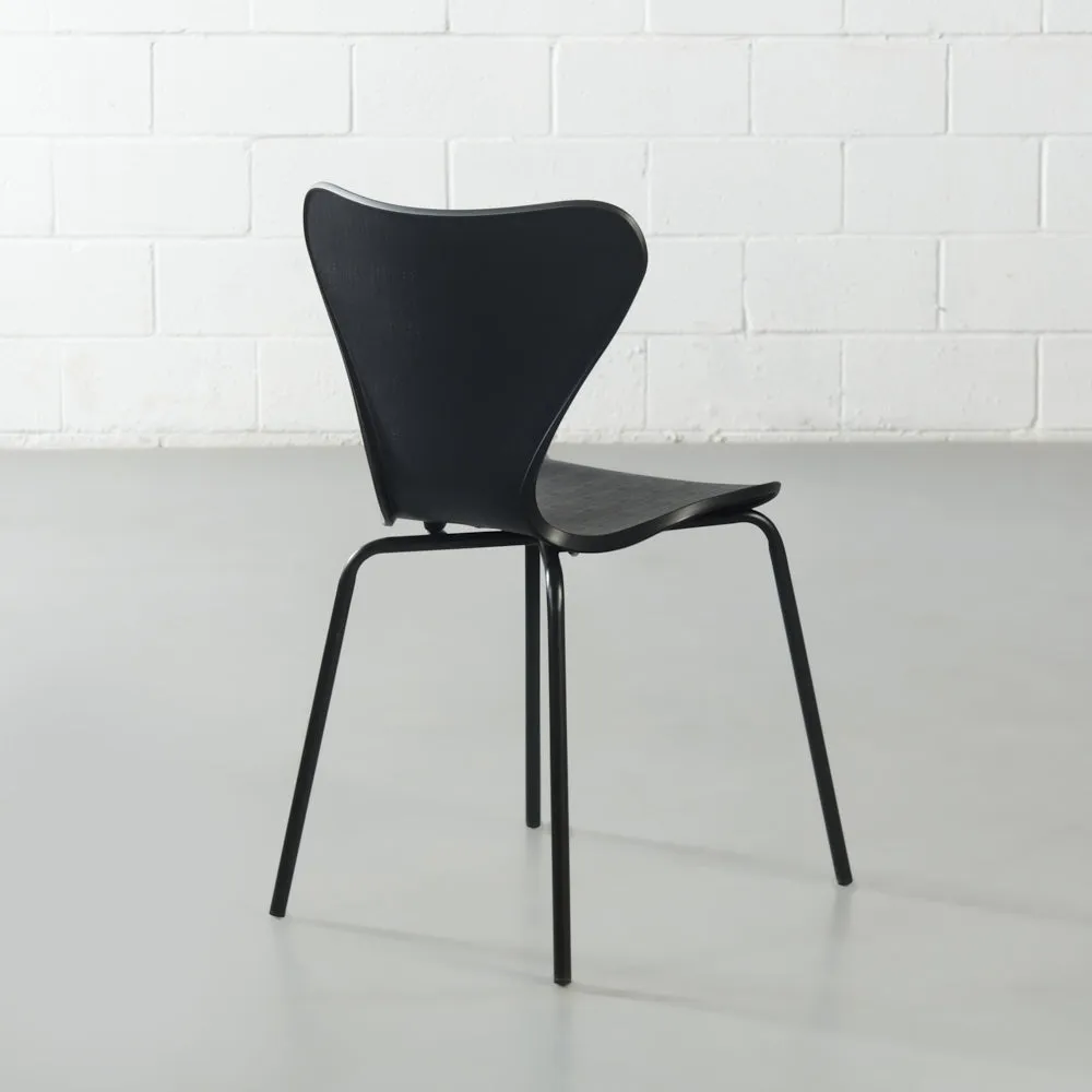 AGATA - Black Dining Chair