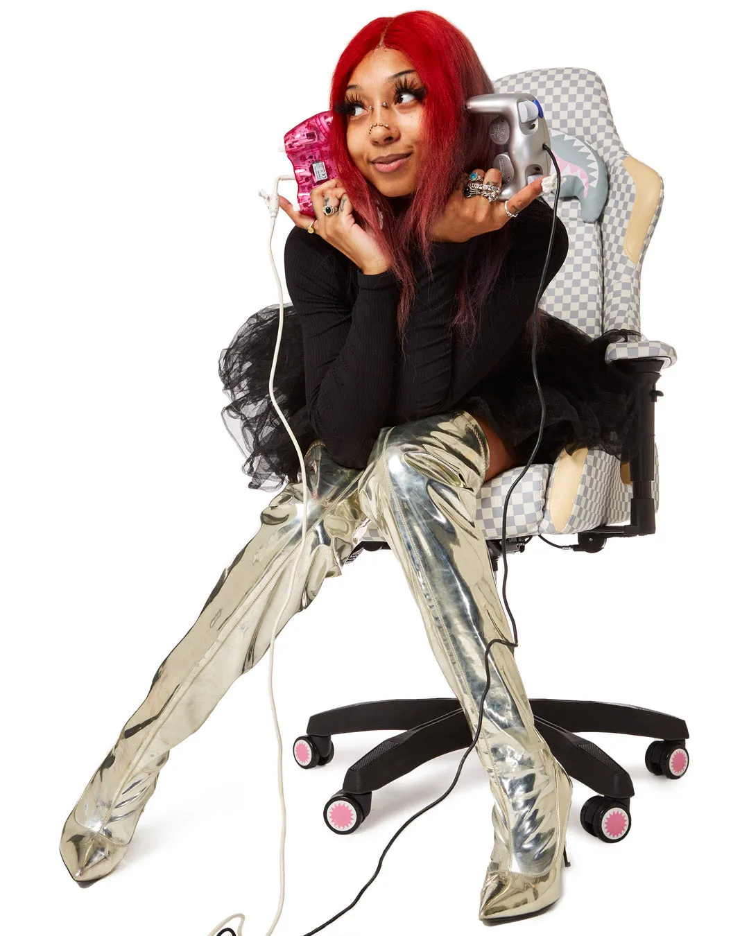 AIR TO THE THRONE JETSET GAMING CHAIR - SUPER RARE