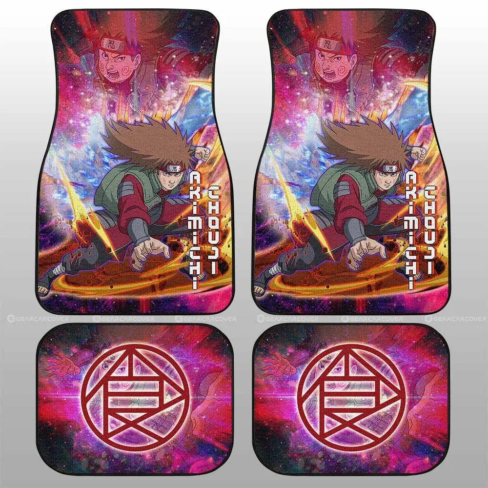 Akimichi Chouji Car Floor Mats Custom Characters Car Accessories