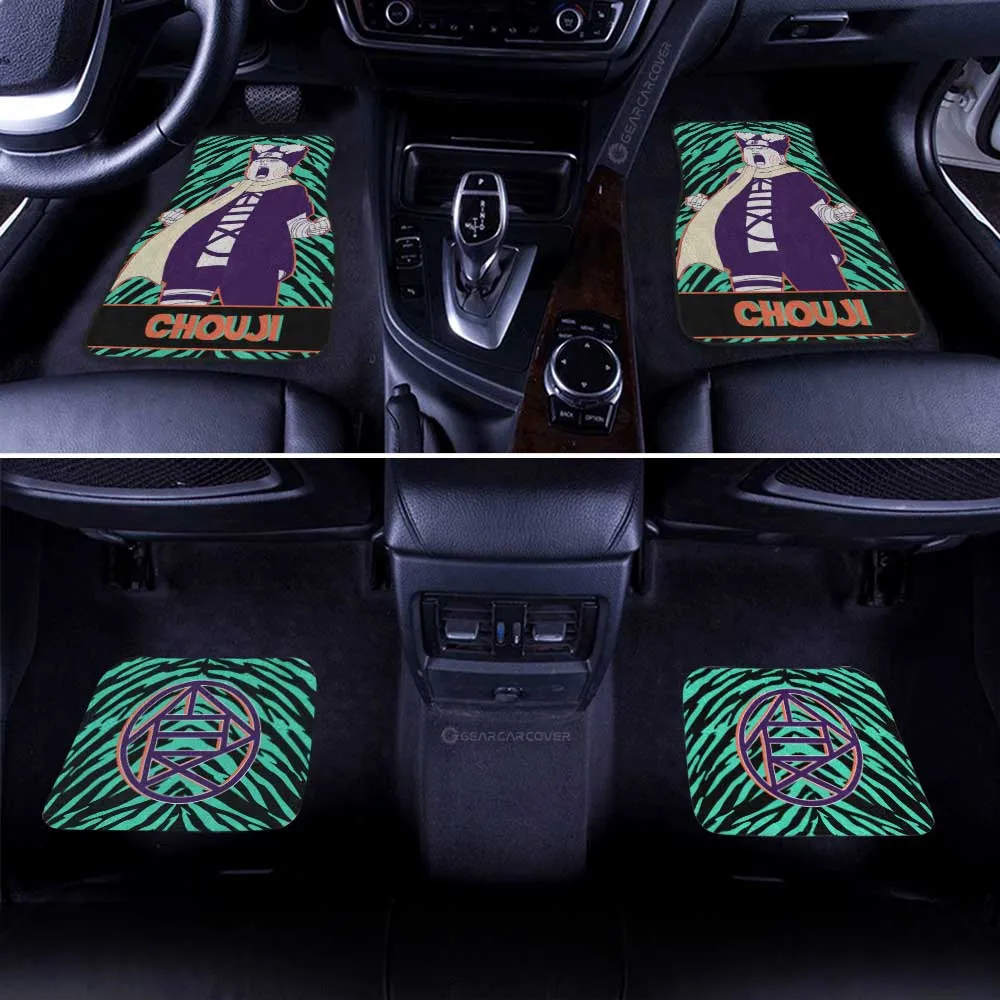 Akimichi Chouji Car Floor Mats Custom