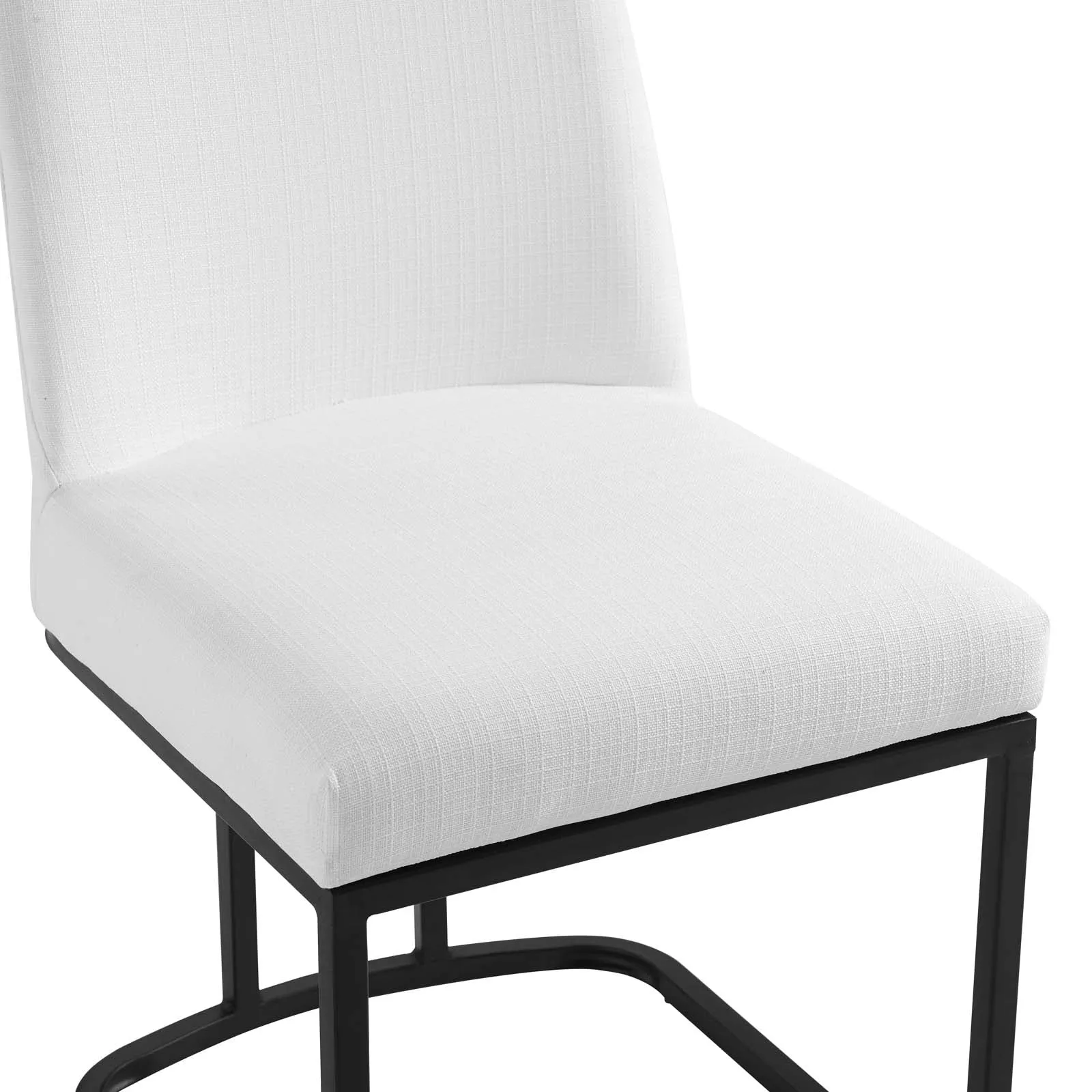 Amplify Sled Base Upholstered Fabric Dining Side Chair by Modway