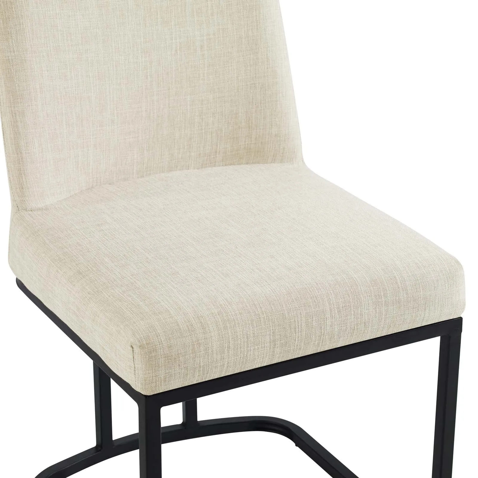 Amplify Sled Base Upholstered Fabric Dining Side Chair by Modway