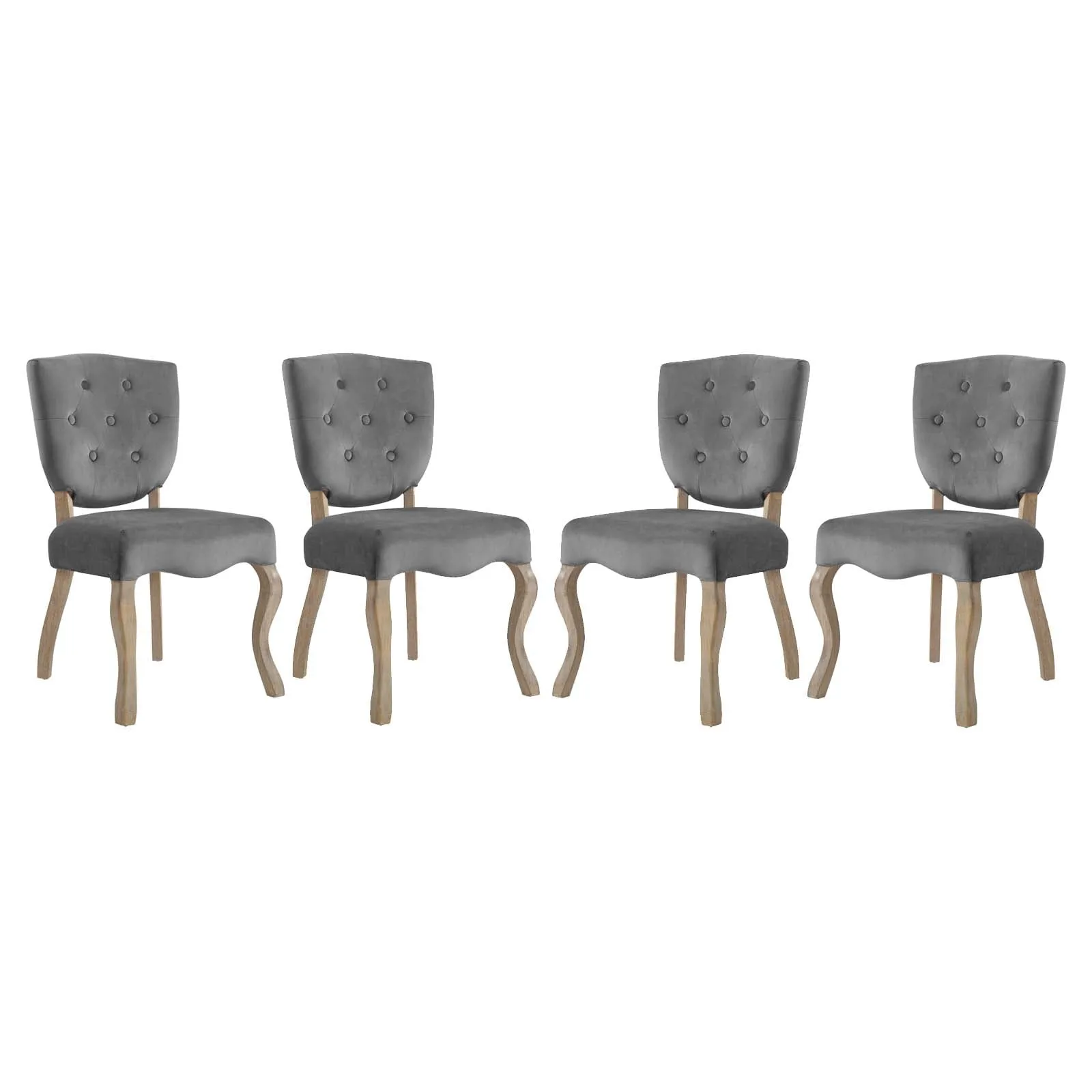 Array Dining Side Chair Set of 4 by Modway