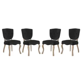 Array Dining Side Chair Set of 4 by Modway