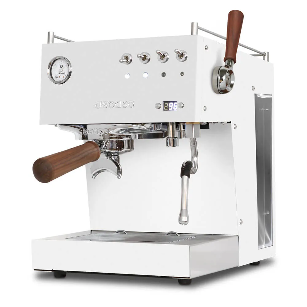 Ascaso Steel DUO PLUS PID Automatic Espresso Machine - White