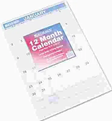 At-A-Glance Monthly Wall Calendar W/Ruled Daily Blocks January-December 15-1/2 X 22-3/4