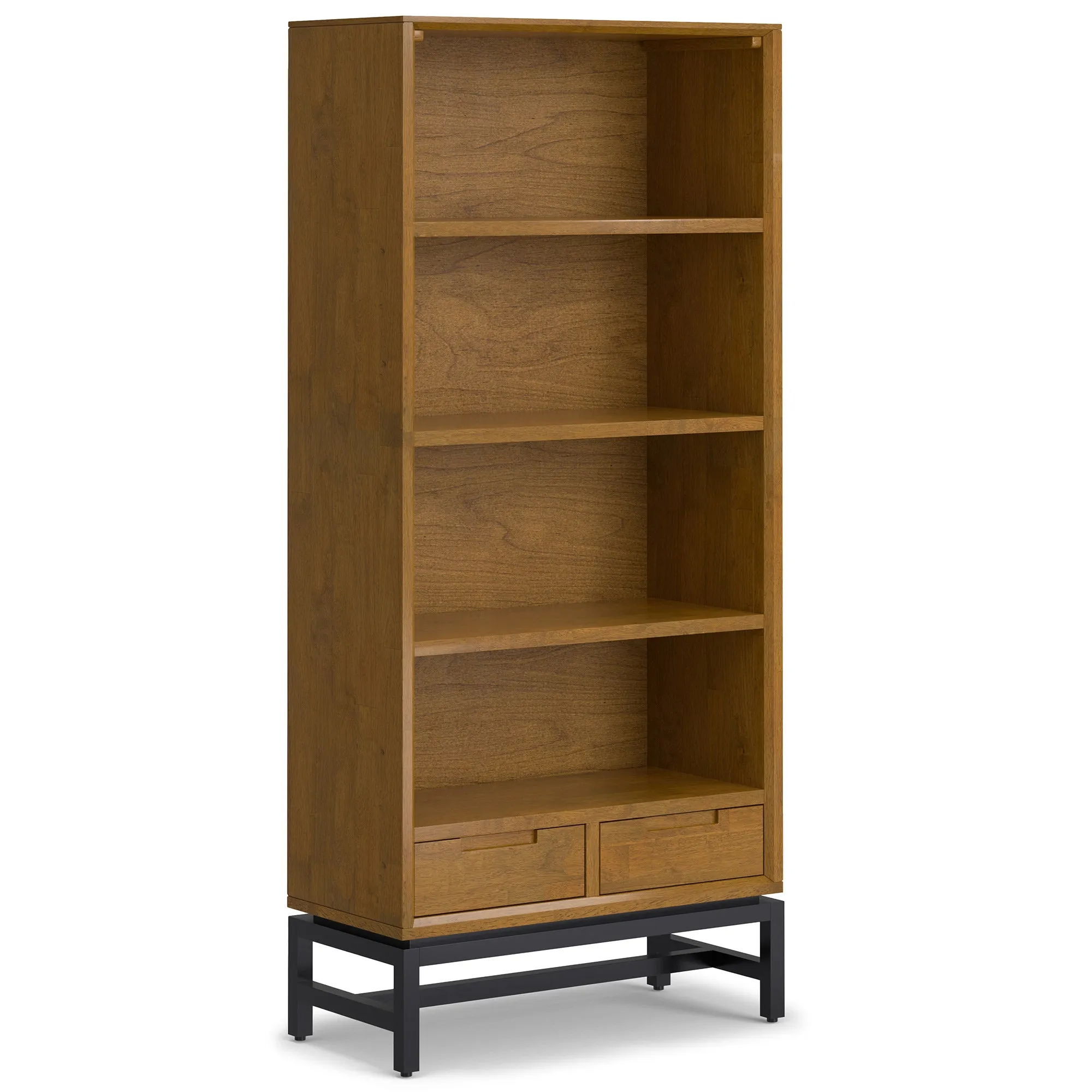 Banting Bookcase in Rubberwood