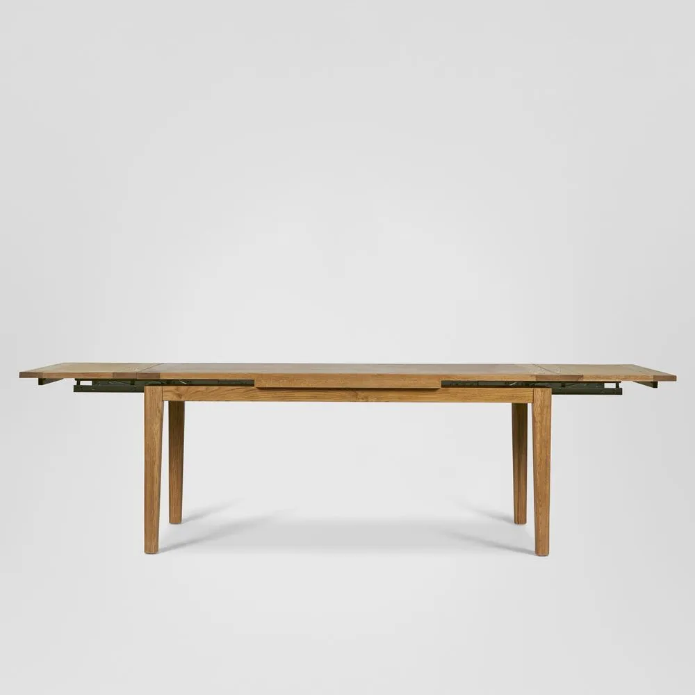 Barossa Extendable Hamptons Dining Table Oakwood