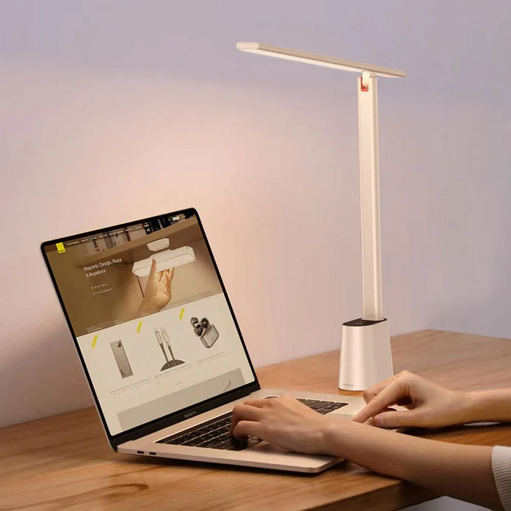 Baseus DGZG-02 Smart Folding Desk Lamp - White