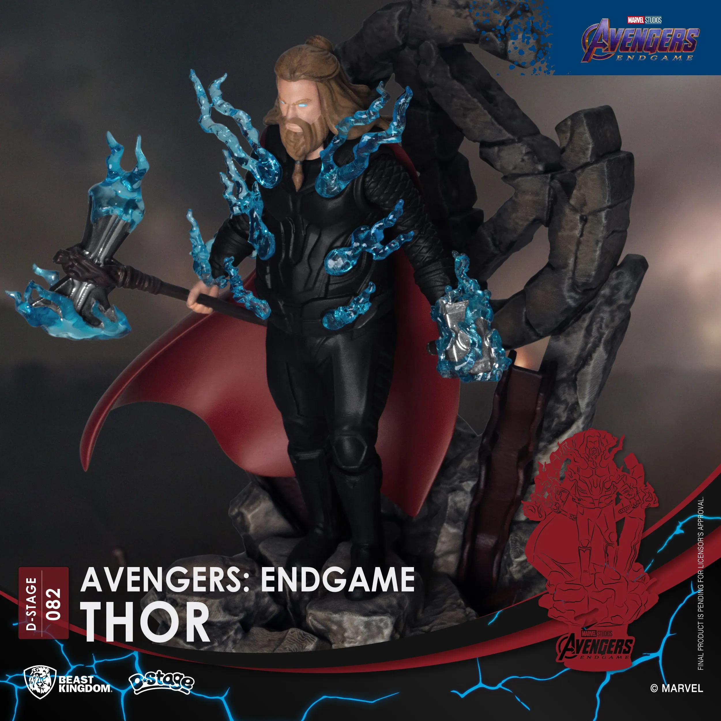 Beast Kingdom DS-082 Marvel Avengers Endgame: Thor Diorama Stage D-Stage Figure Statue