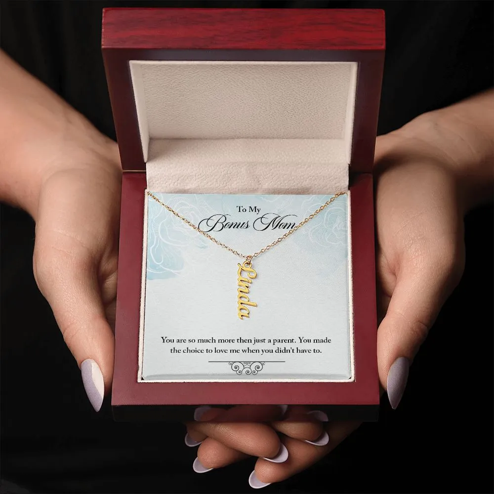 Best Personalized Name Necklace Gifts For Bonus Mom- A Meaningful Mother's Day Gifts