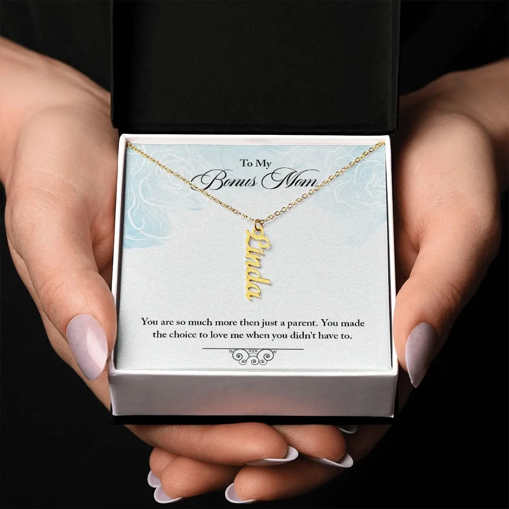 Best Personalized Name Necklace Gifts For Bonus Mom- A Meaningful Mother's Day Gifts