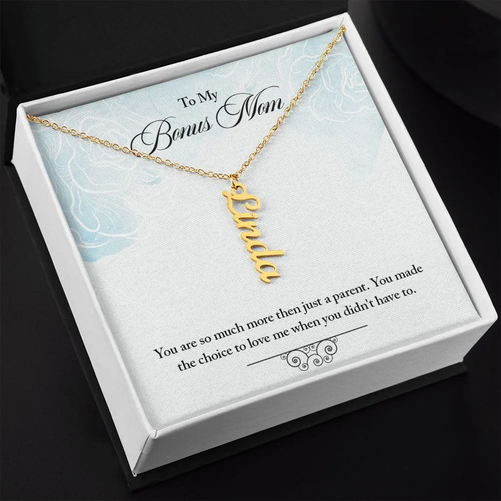 Best Personalized Name Necklace Gifts For Bonus Mom- A Meaningful Mother's Day Gifts