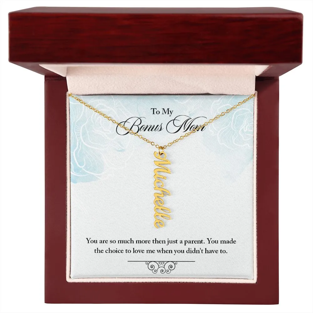 Best Personalized Name Necklace Gifts For Bonus Mom- A Meaningful Mother's Day Gifts