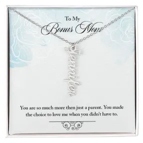 Best Personalized Name Necklace Gifts For Bonus Mom- A Meaningful Mother's Day Gifts