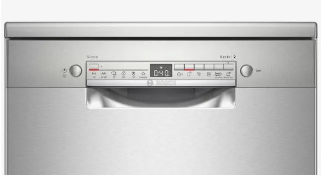 Bosch SMS2HAI12E Free-standing dishwasher 60 cm Silver Inox