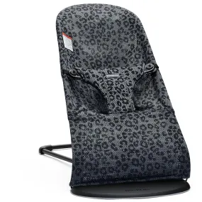 Bouncer Bliss, Mesh - Anthracite Leopard