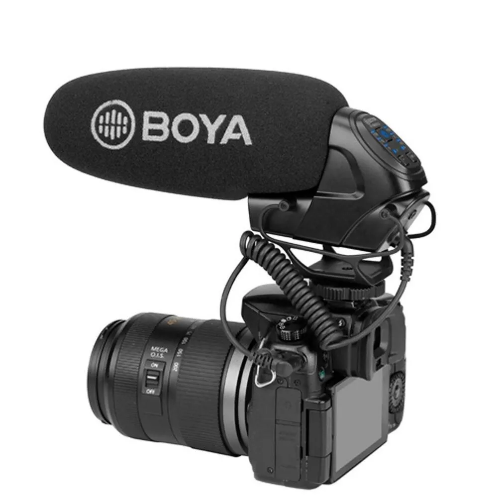 BOYA BY-BM3032 Super Cardioid On-Camera Shotgun Microphone