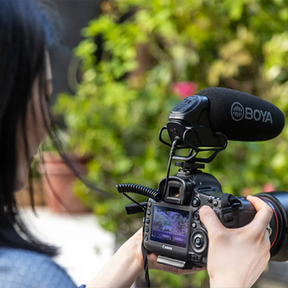 BOYA BY-BM3032 Super Cardioid On-Camera Shotgun Microphone