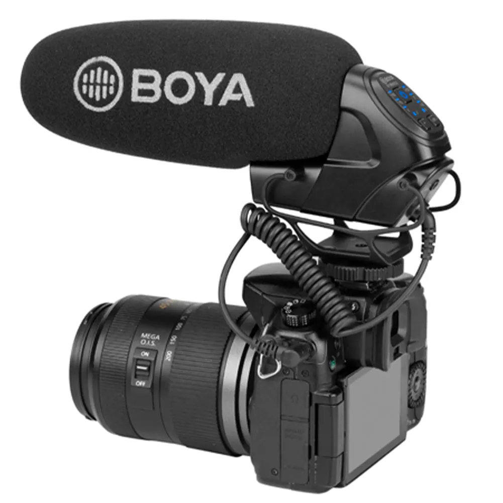 BOYA BY-BM3032 Super Cardioid On-Camera Shotgun Microphone