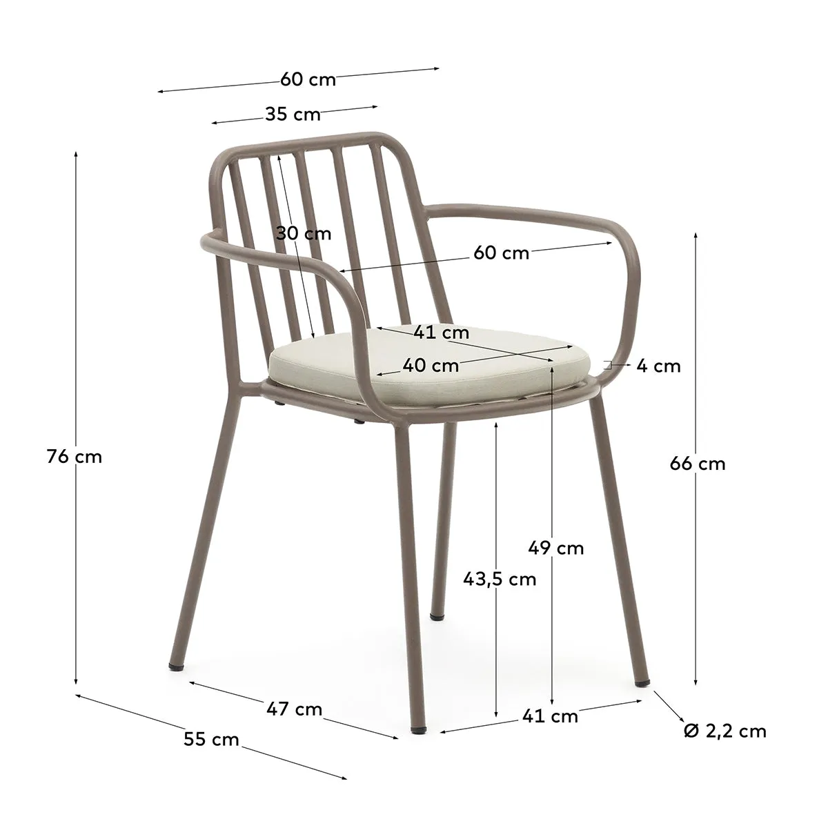 Bramant Stackable Dining Chair