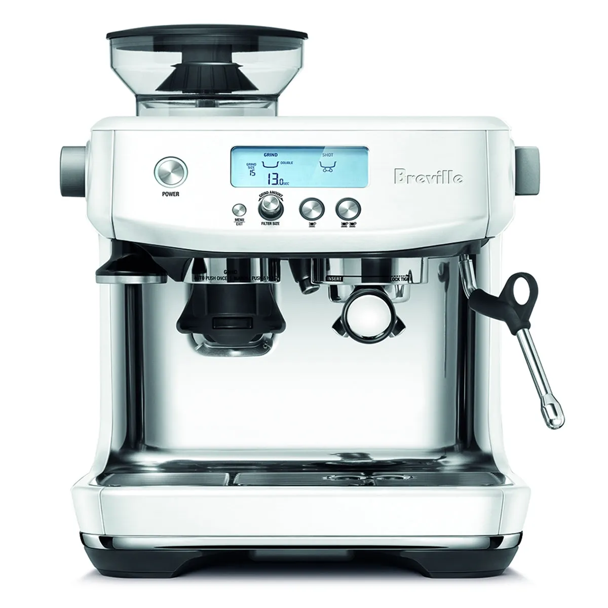 Breville Barista Pro Espresso Machine, Sea Salt #BES878SST