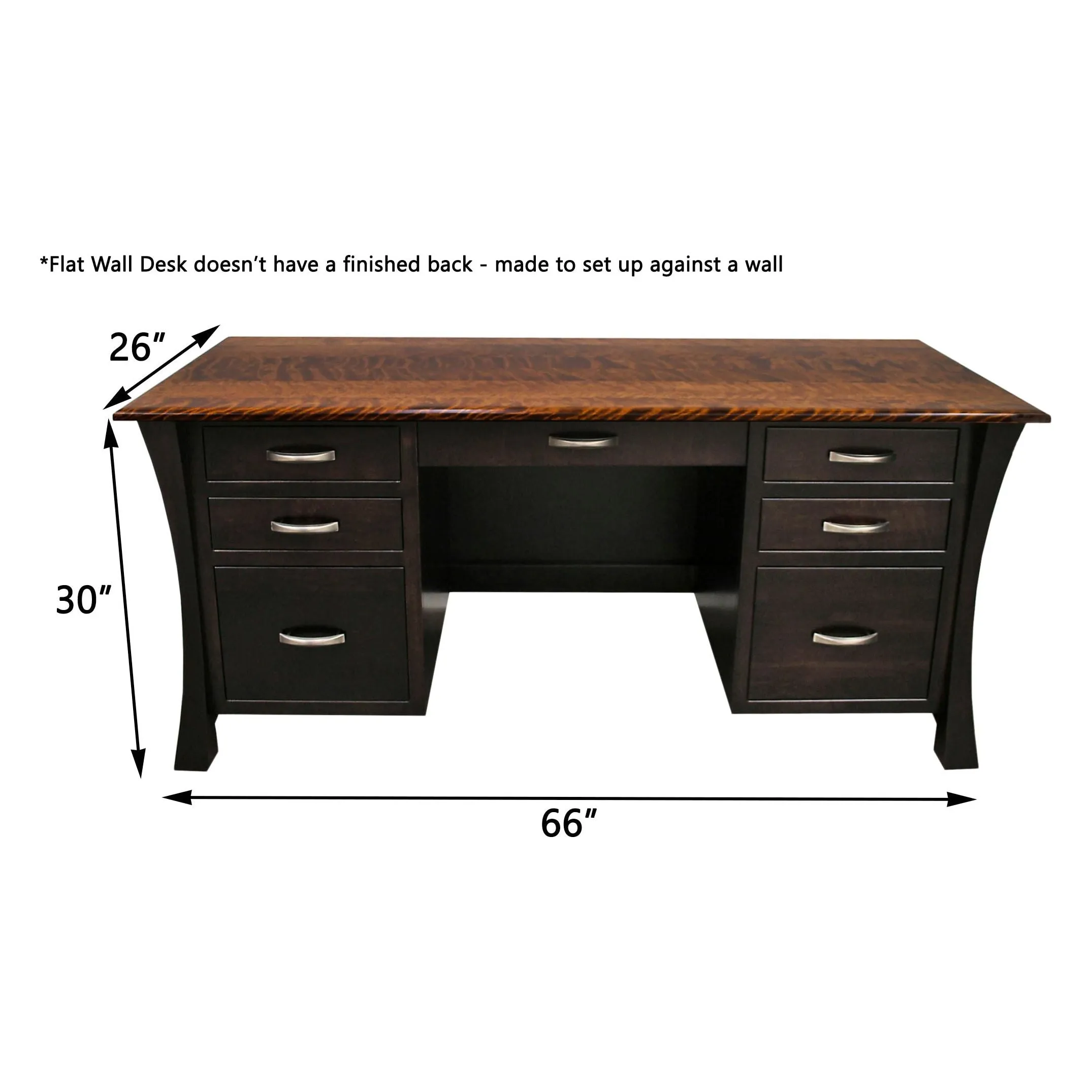 Brooklyn Flat Wall Desk