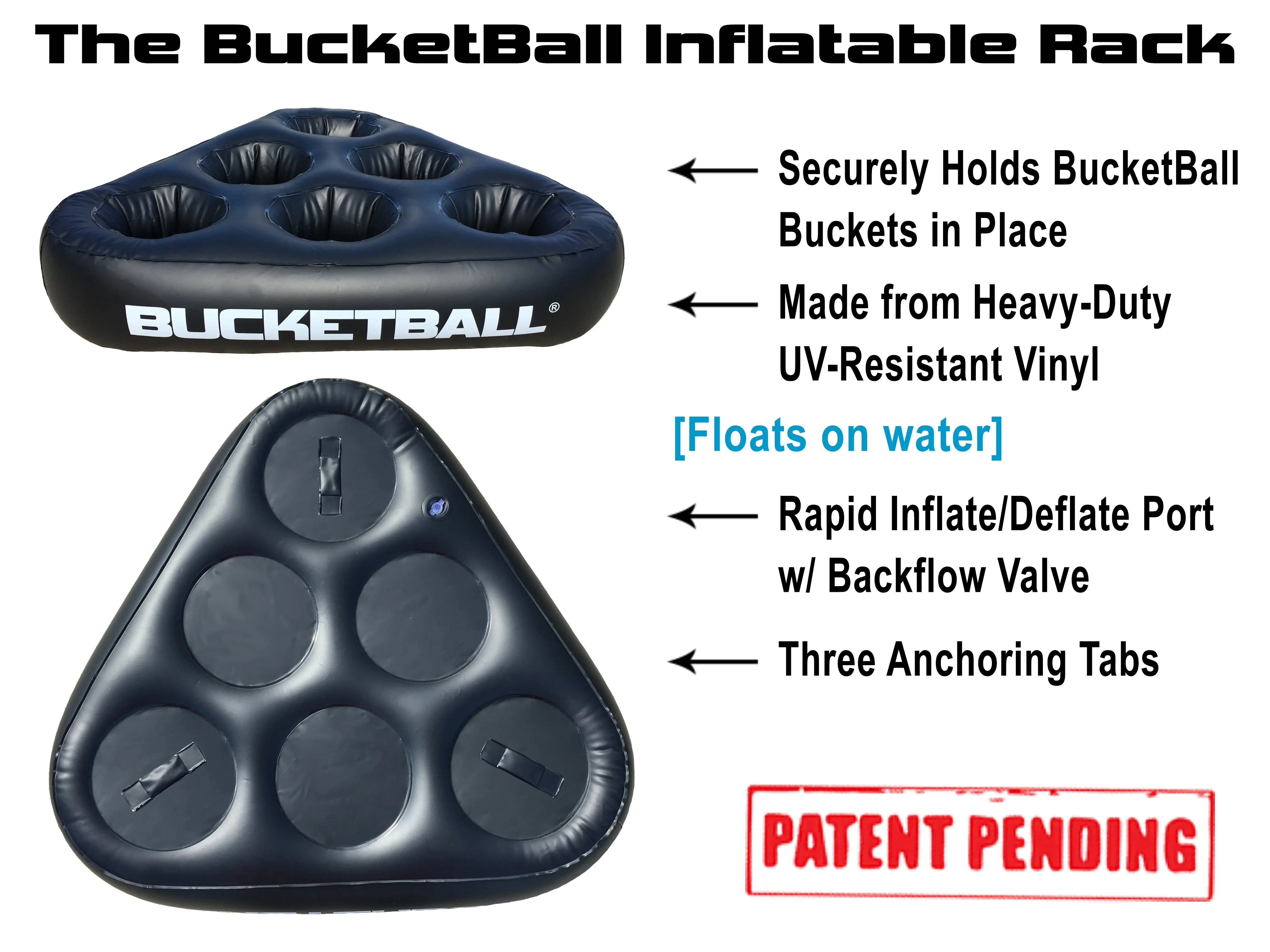 BucketBall™ - Giant Beer Pong™ Edition - Party Pack