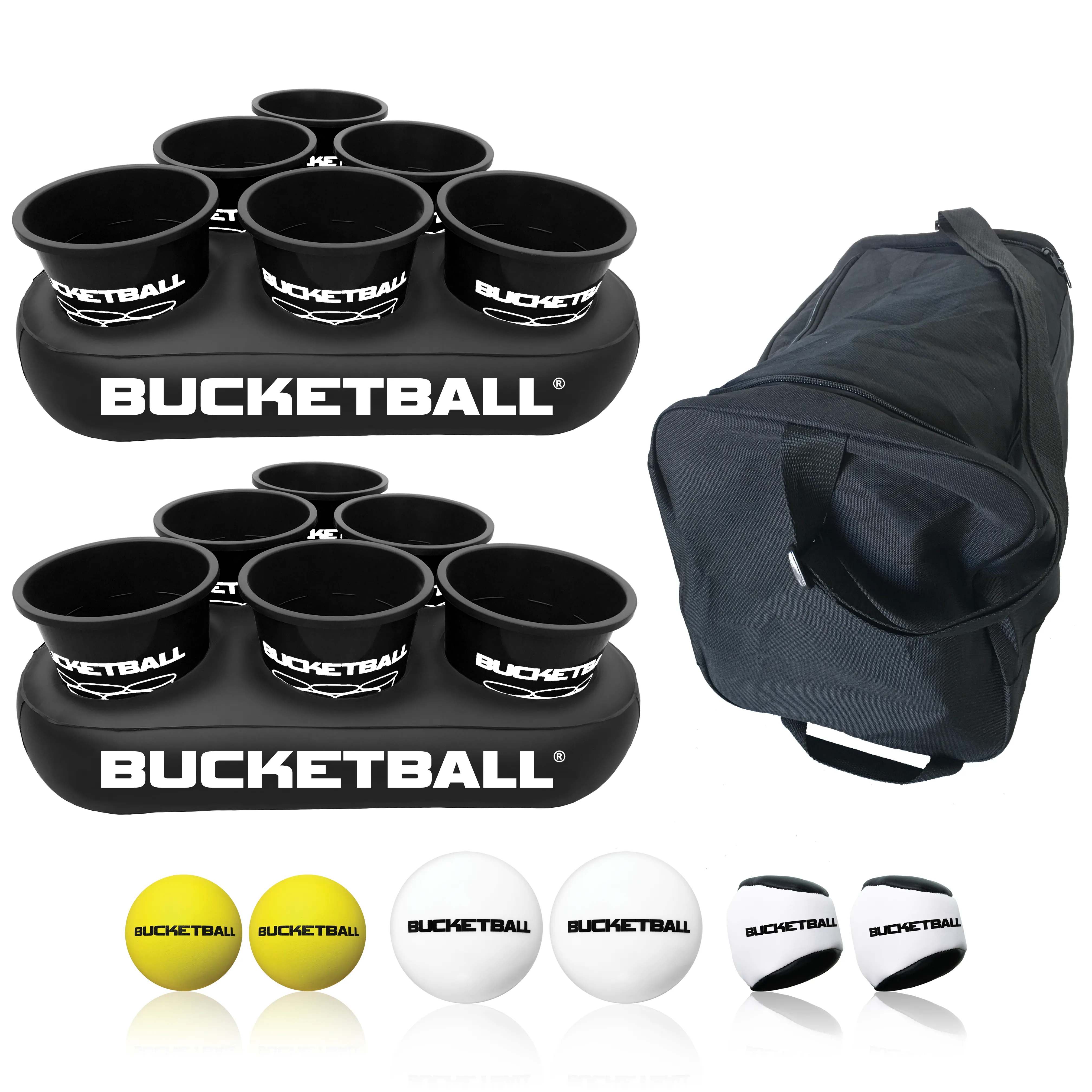 BucketBall - Team Color Edition - Party Pack (Black/Black)