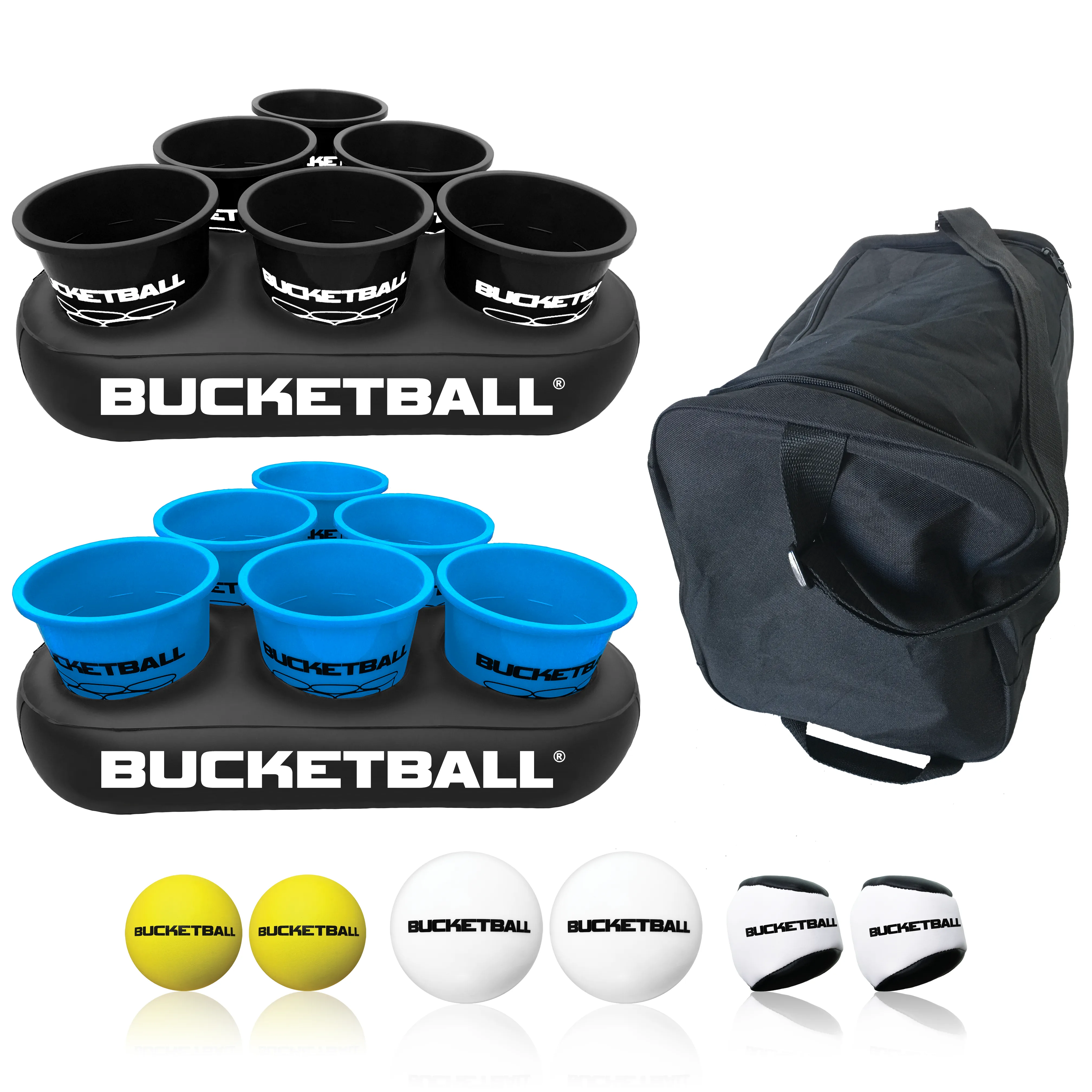 BucketBall - Team Color Edition - Party Pack (Black/Light Blue)