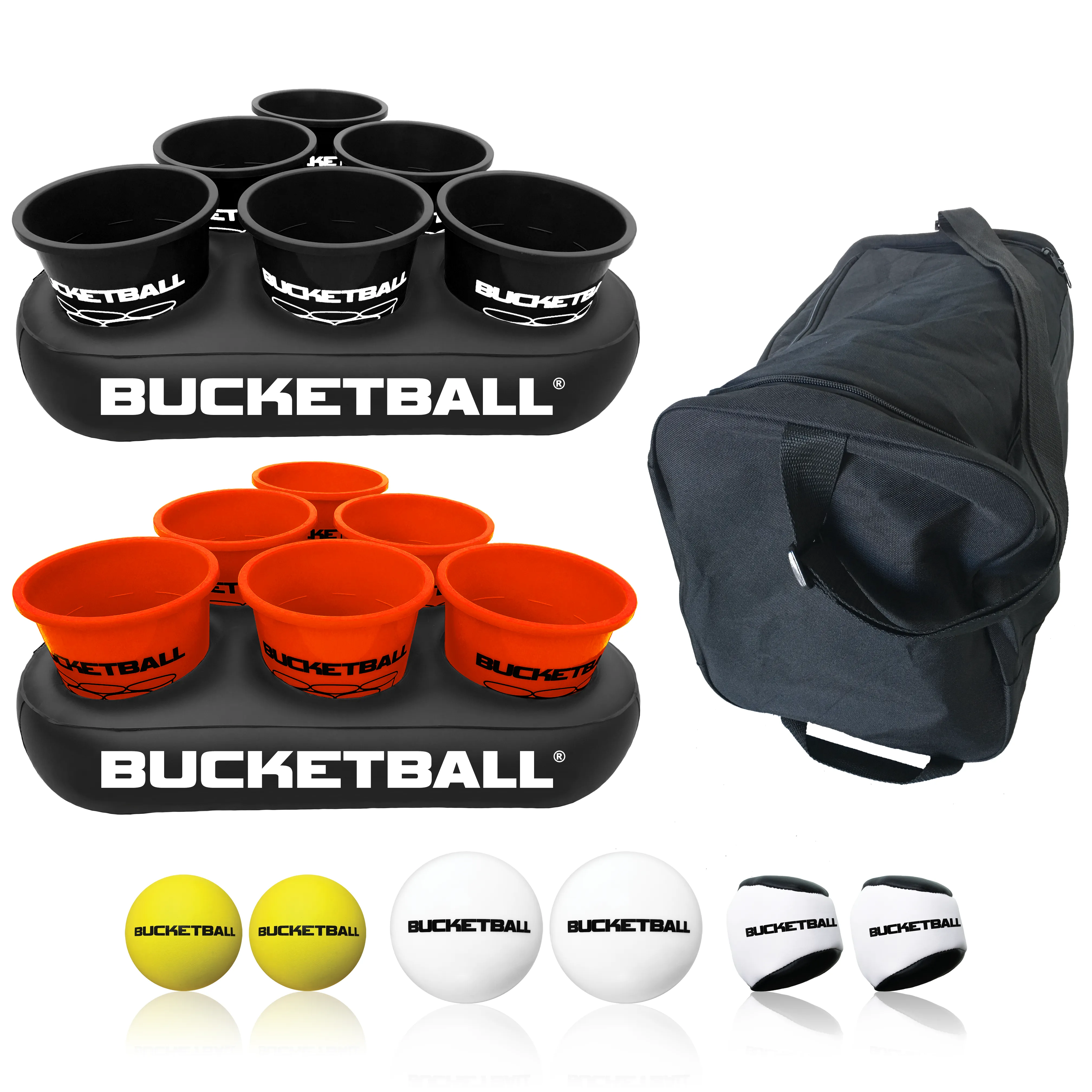 BucketBall - Team Color Edition - Party Pack (Black/Orange)