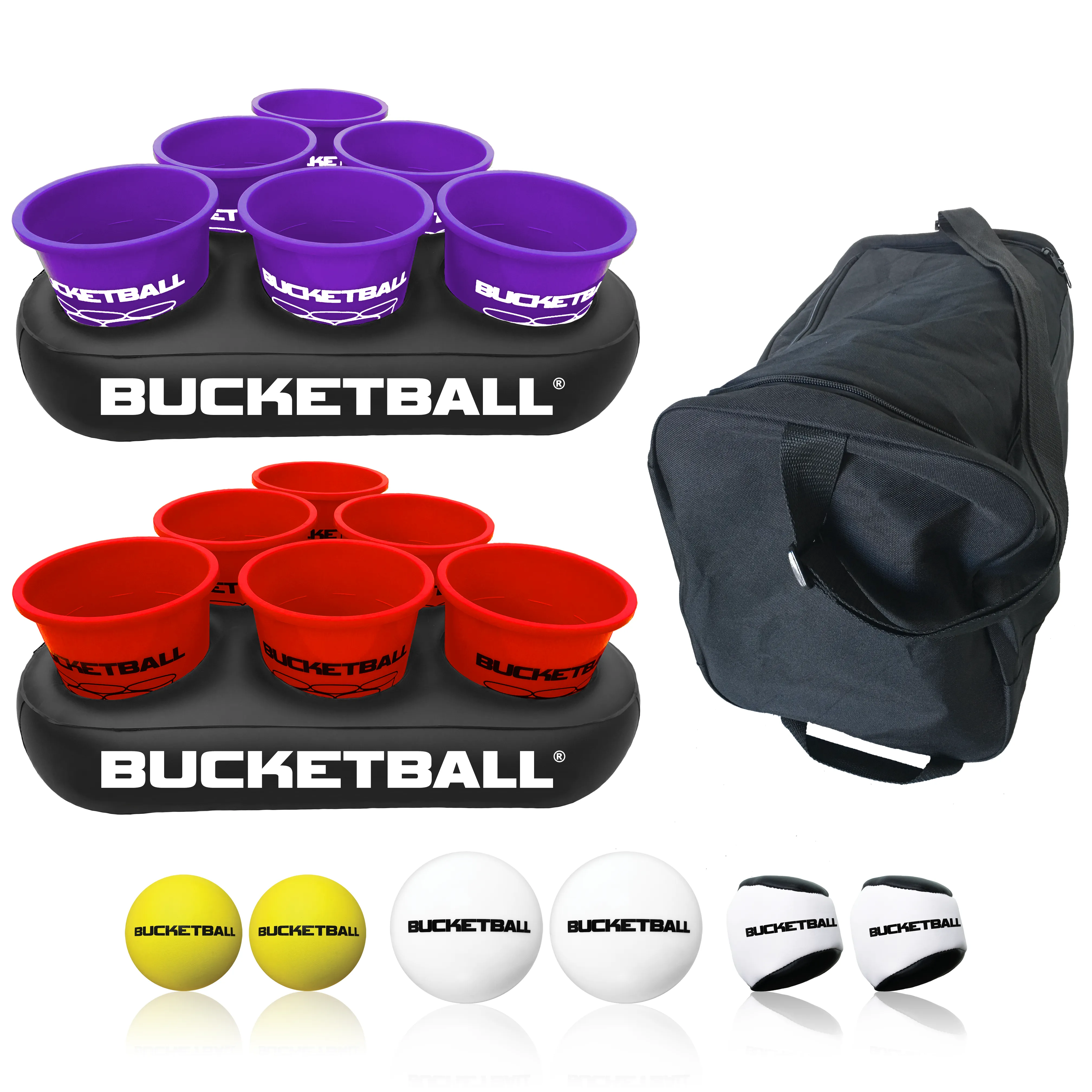 BucketBall - Team Color Edition - Party Pack (Purple/Red)