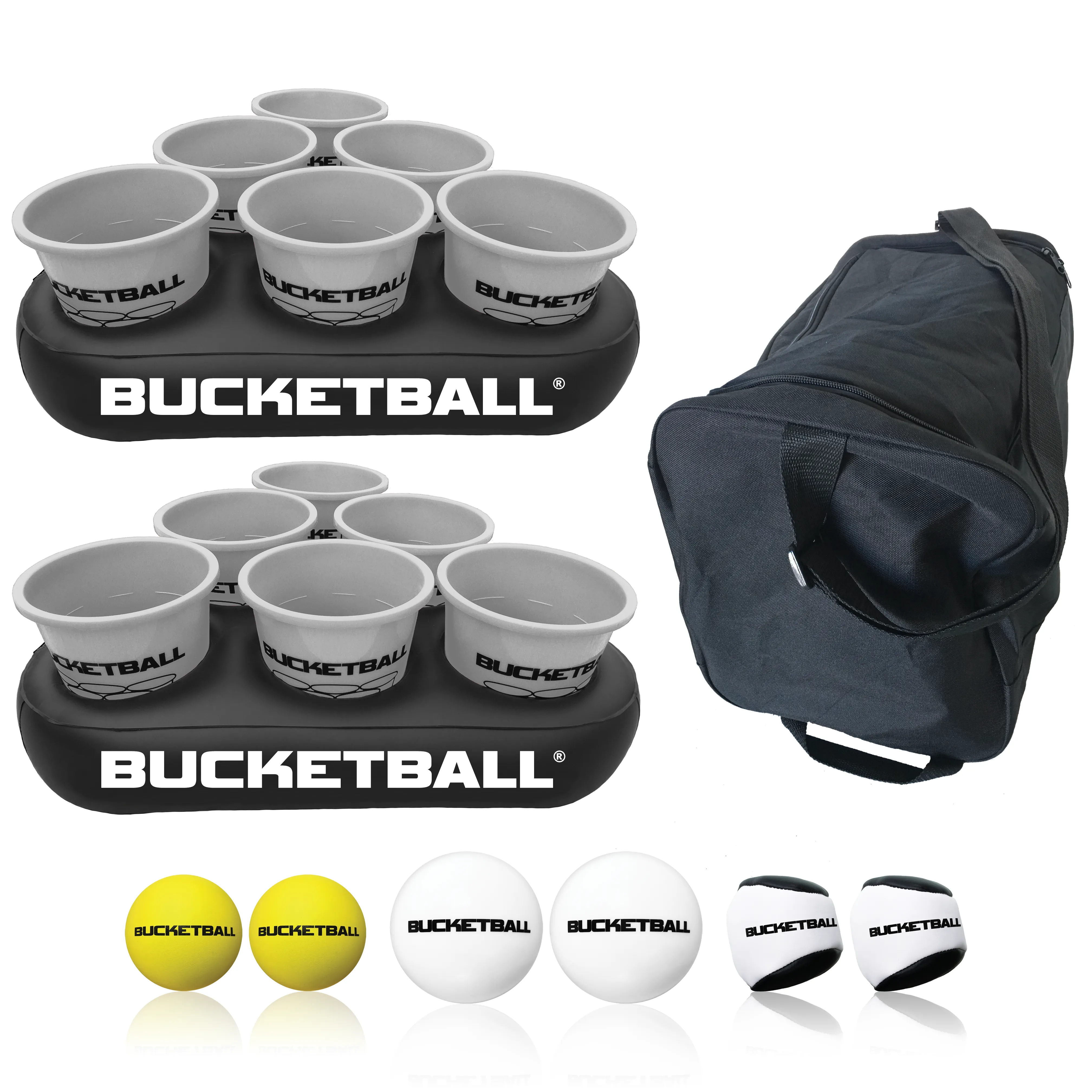 BucketBall - Team Color Edition - Party Pack (Silver/Silver)