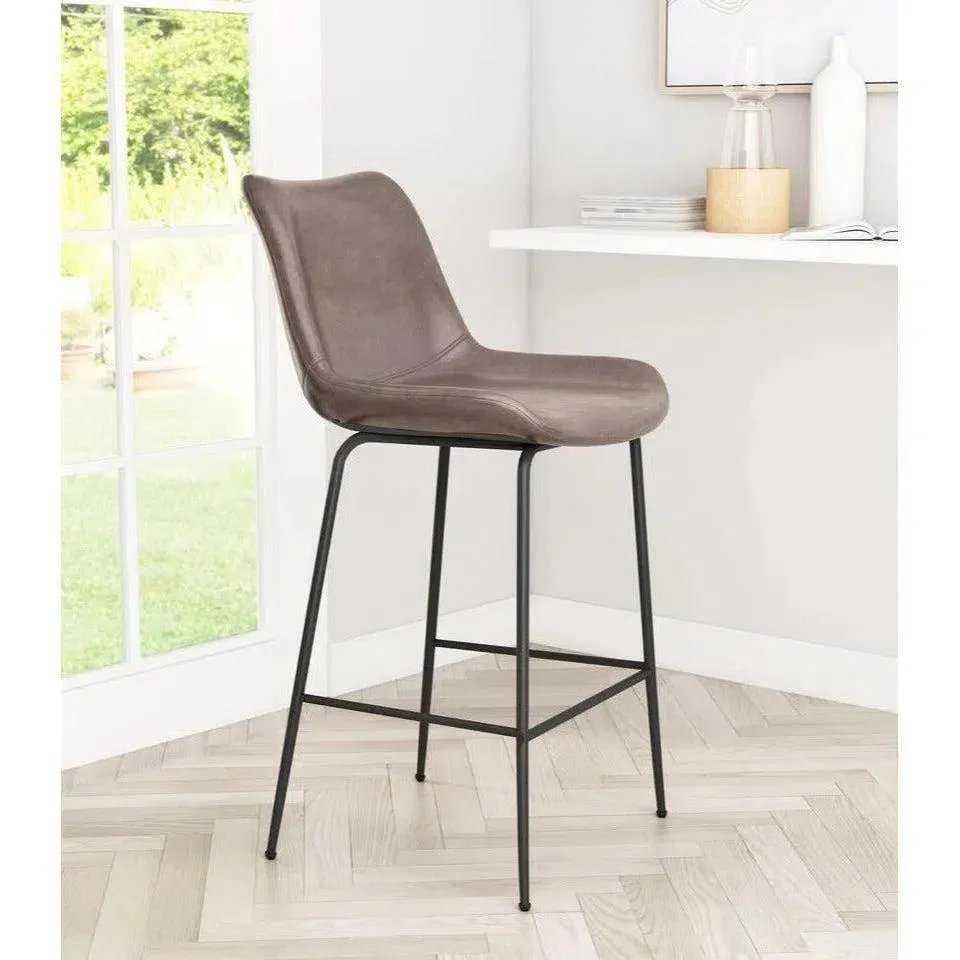 Byron Counter Chair Brown