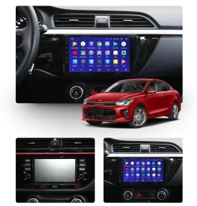 Car Dealz 10.2" Android 10.0 KIA RIO 4 2016 - 2019 w CAM In Dash Plus OEM Fascia