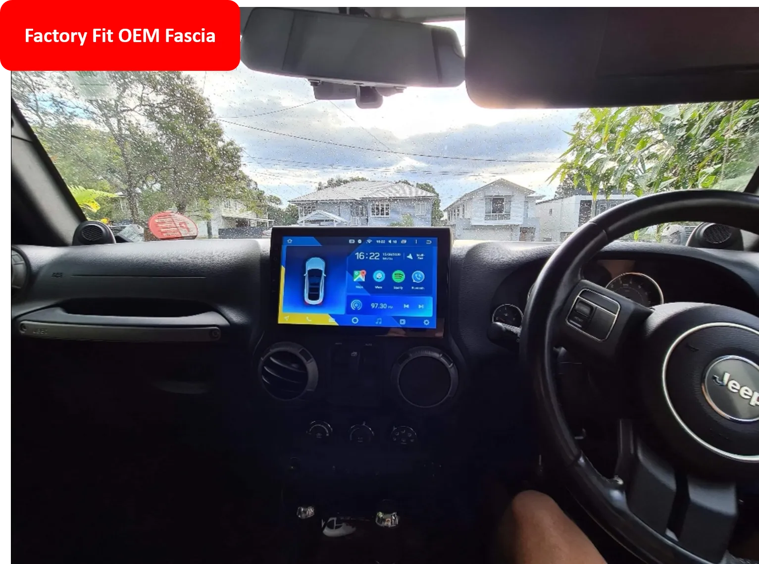 Car Dealz 10.2" Android 10.0 KIA RIO 4 2016 - 2019 w CAM In Dash Plus OEM Fascia