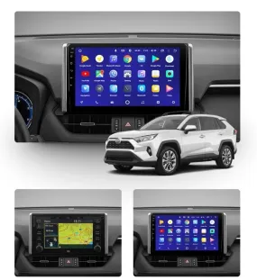 Car Dealz 10.2" Android 10.0 Toyota RAV4 XA50 2018 - 2020 In Dash Plus OEM Fascia