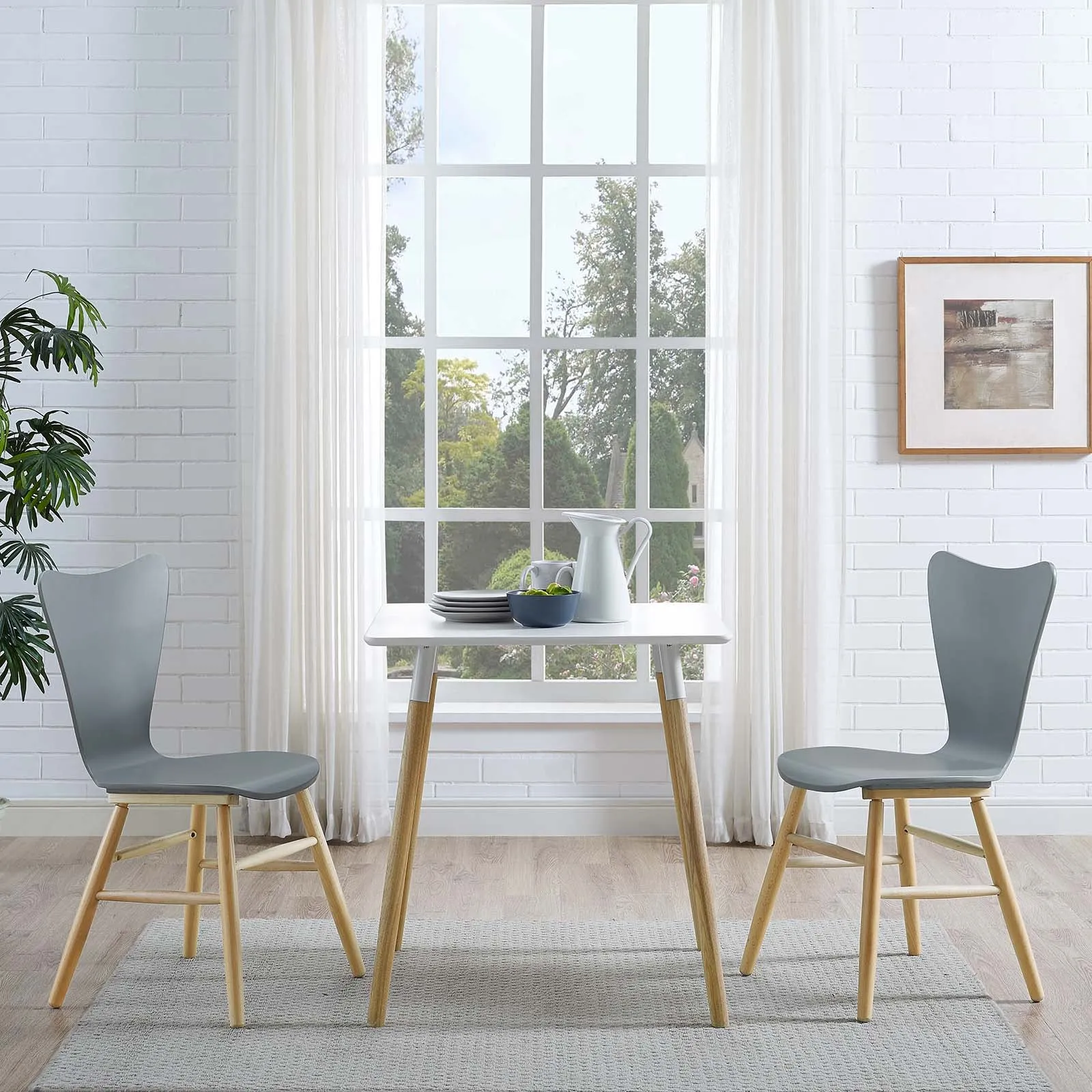 Cascade Dining Chair Set of 2 by Modway