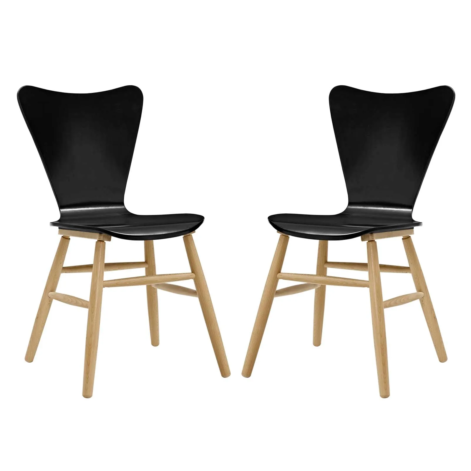 Cascade Dining Chair Set of 2 by Modway