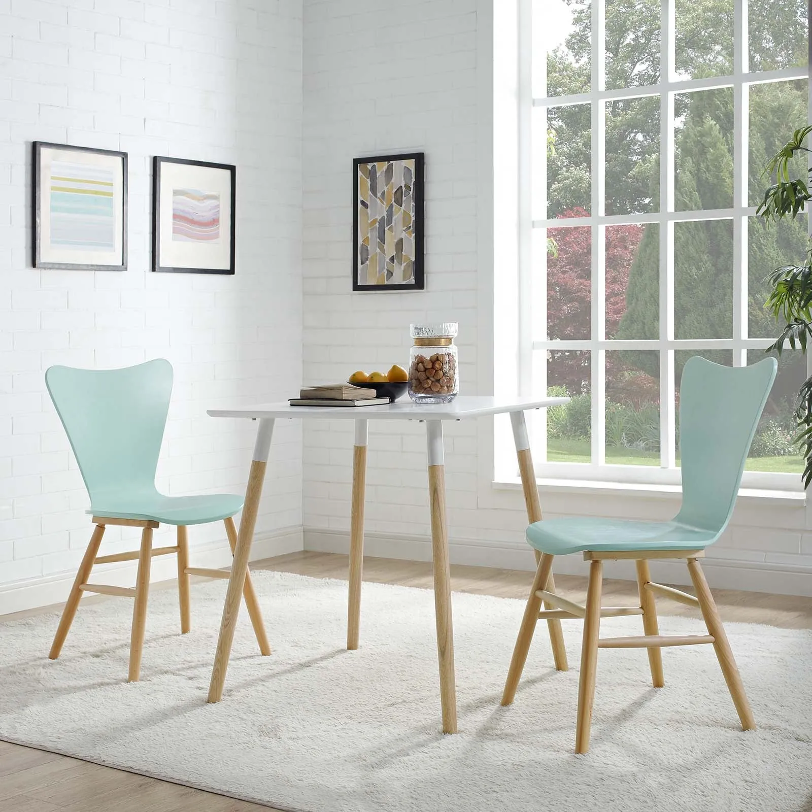 Cascade Dining Chair Set of 2 by Modway